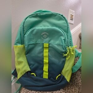 Firefly Teal and Lime Backpack